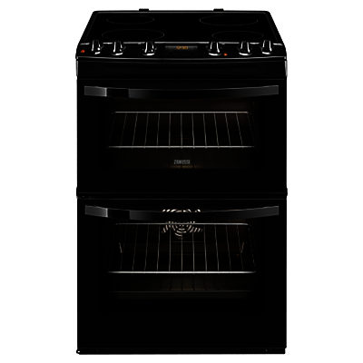 Zanussi ZCV68300BA Electric Cooker, Black Zanussi ZCV68300BA Electric Cooker, Black